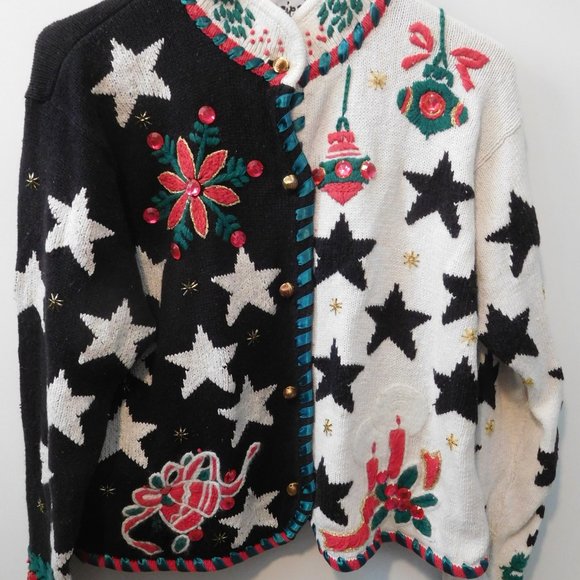 Marie Y Christmas Sweater, Women's Small - Picture 2 of 10